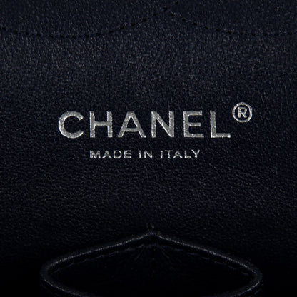 Chanel Caviar Quilted Jumbo Double Flap Navy Blue 8 of 10