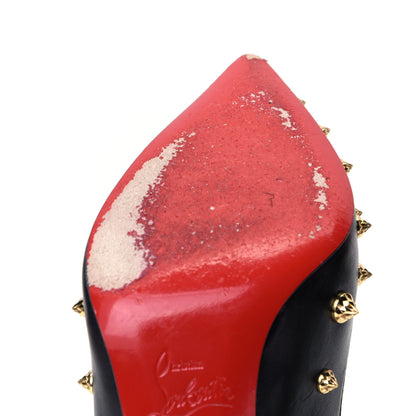 Christian Louboutin Nappa Shiny Studded Aimantaclou 100 Pumps 36 Black 5 of 7