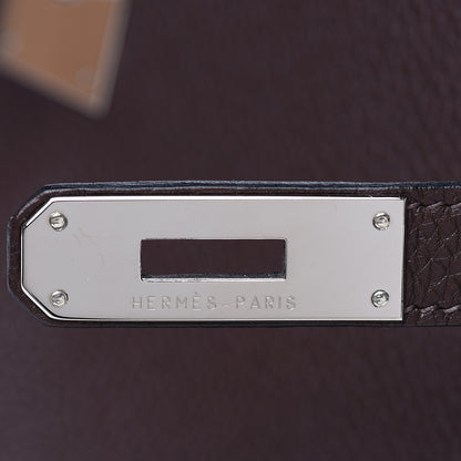 Hermes Togo Kelly Retourne 35 Chocolate 9 of 32