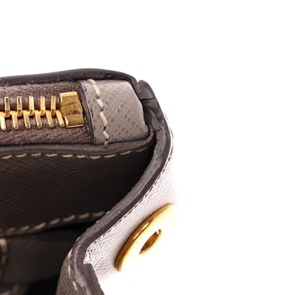 Prada Saffiano Small Galleria Double Zip Tote Argilla 23 of 29