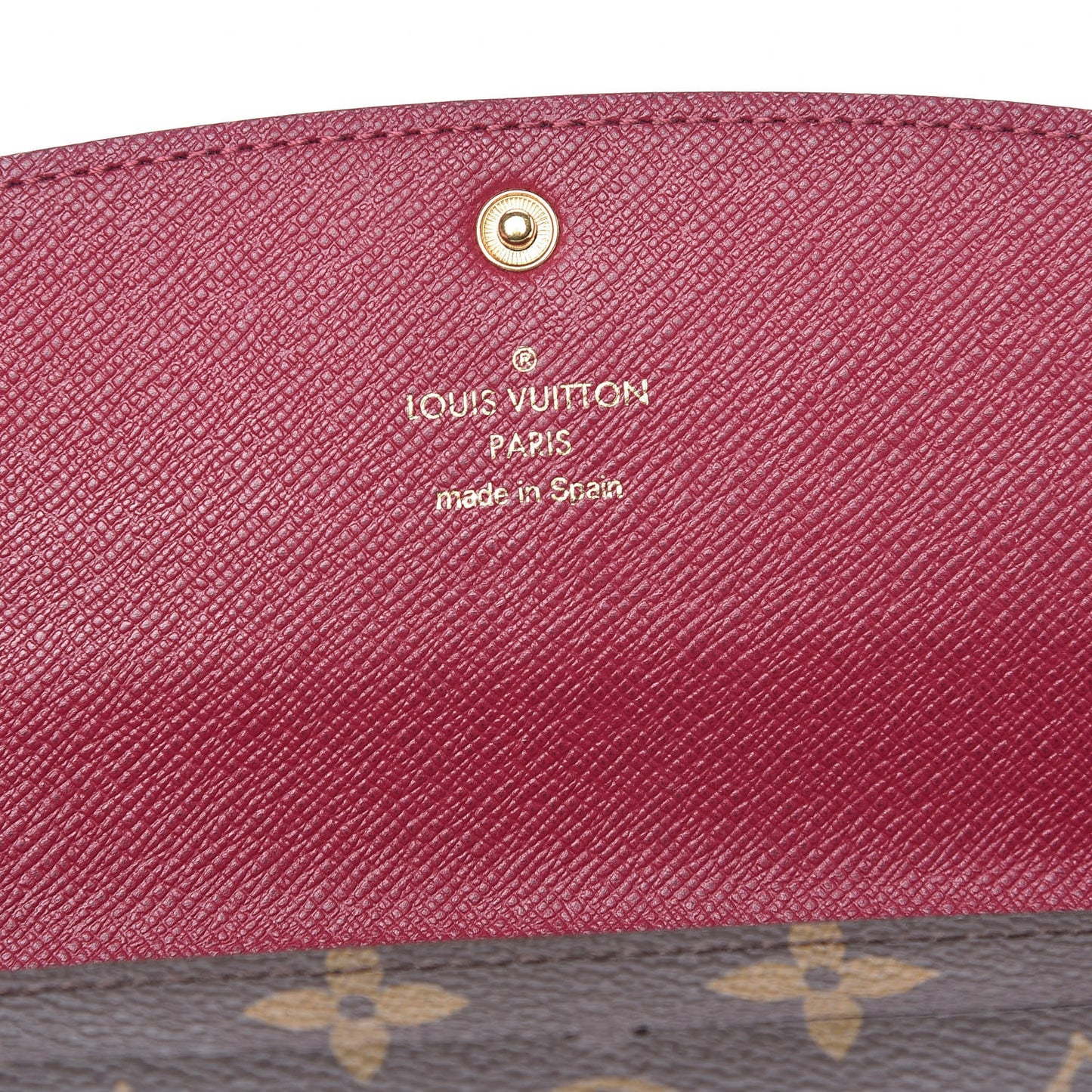 Monogram Emilie Wallet Fuchsia
