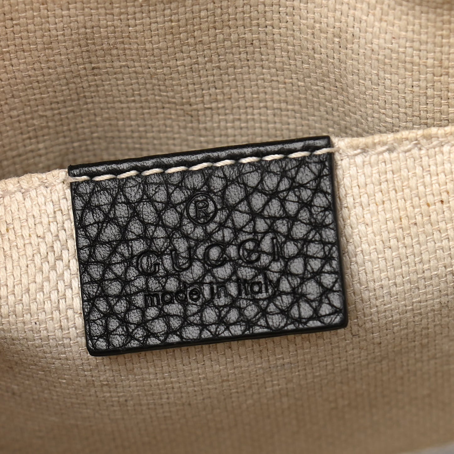 Pebbled Calfskin Small Soho Disco Bag Black