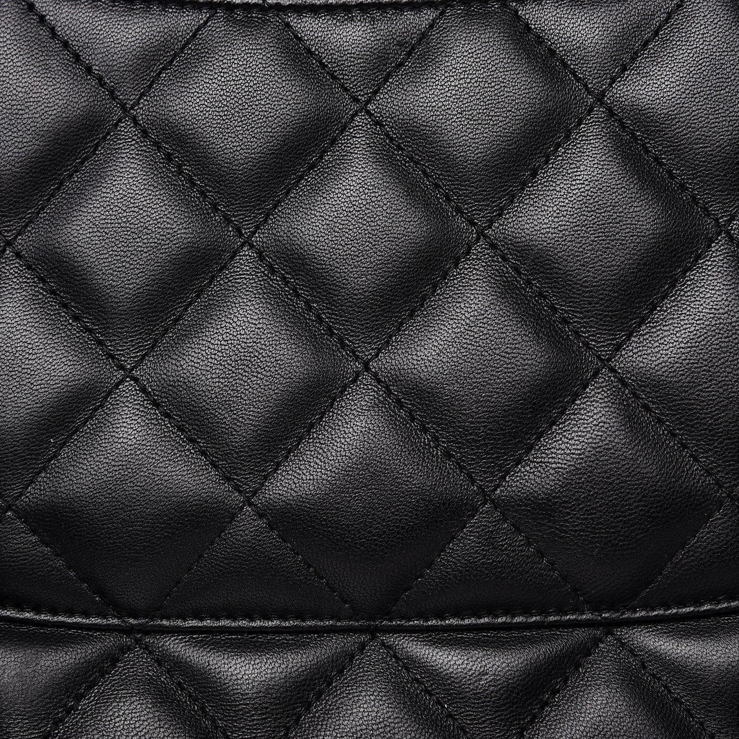Chanel Lambskin Quilted Jumbo Double Flap Black 11 of 16