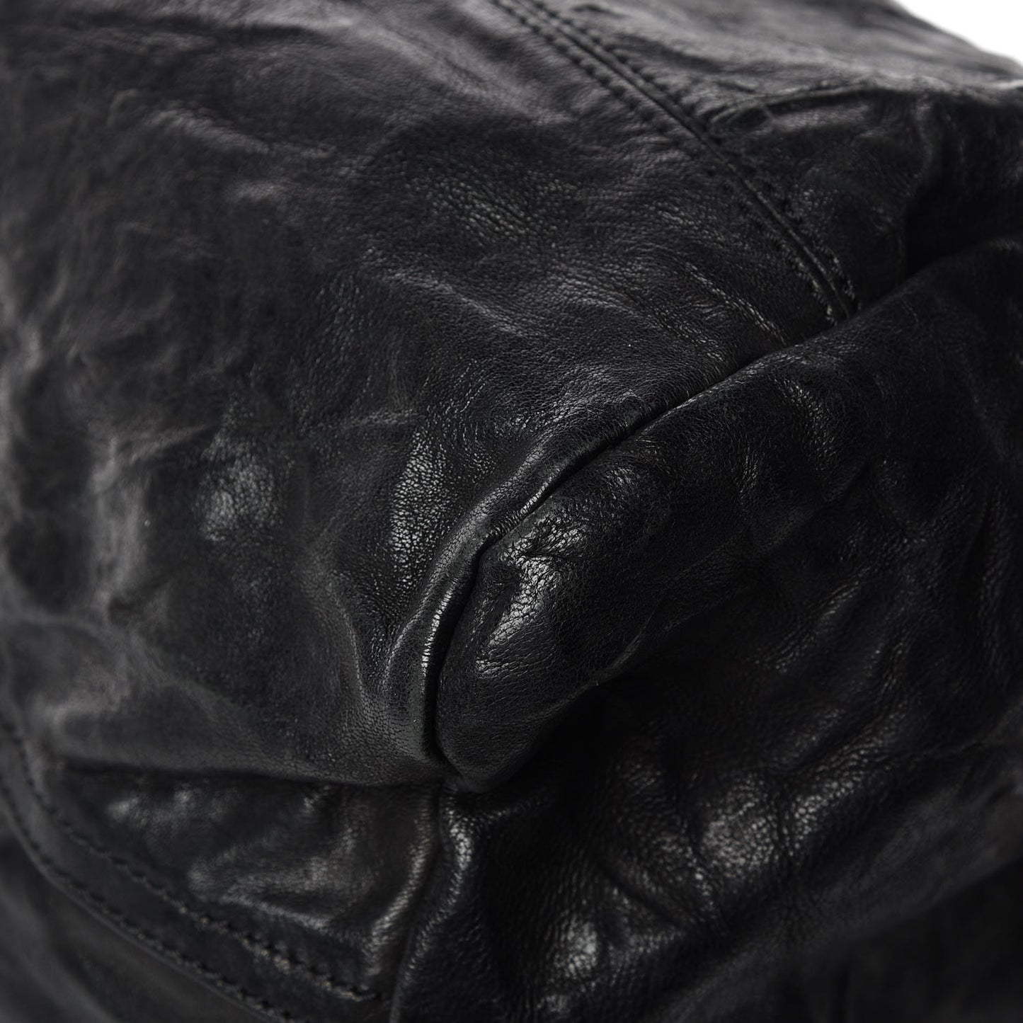 Tumbled Sheepskin Large Pandora Black