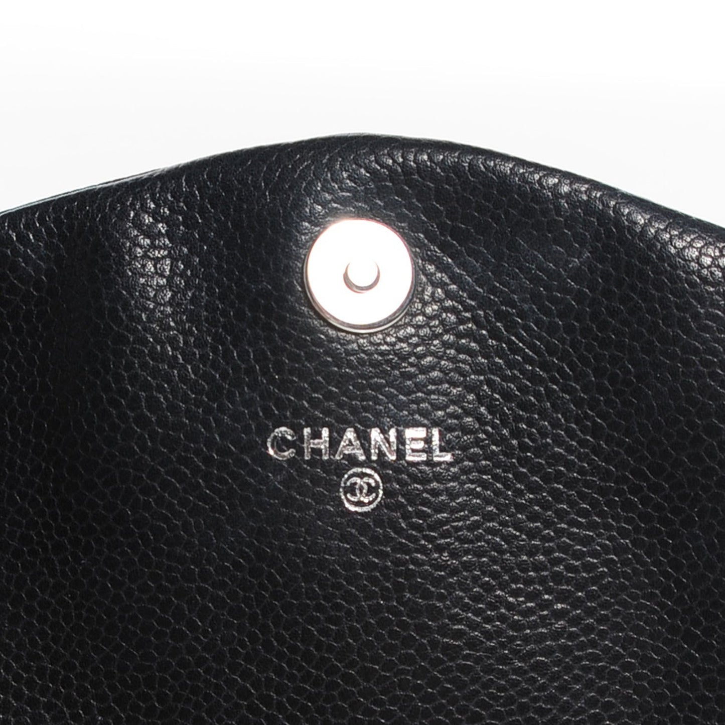 Caviar Half Moon Wallet On Chain WOC Black