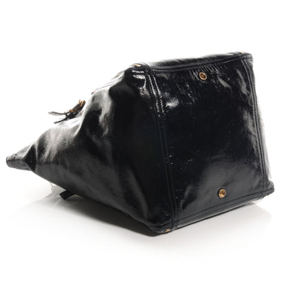 Saint Laurent Patent Medium Downtown Navy 4 of 8