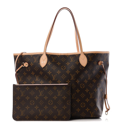 Louis Vuitton Monogram Neo Neverfull MM Rose Ballerine 1 of 9