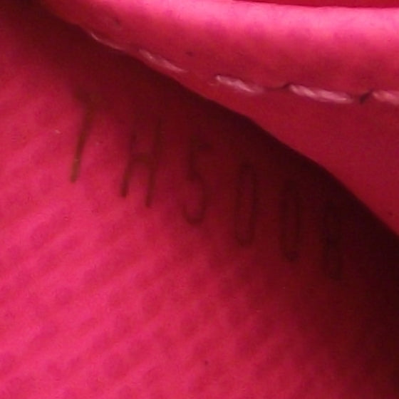 Monogram Graffiti Zippy Coin Purse Fuchsia