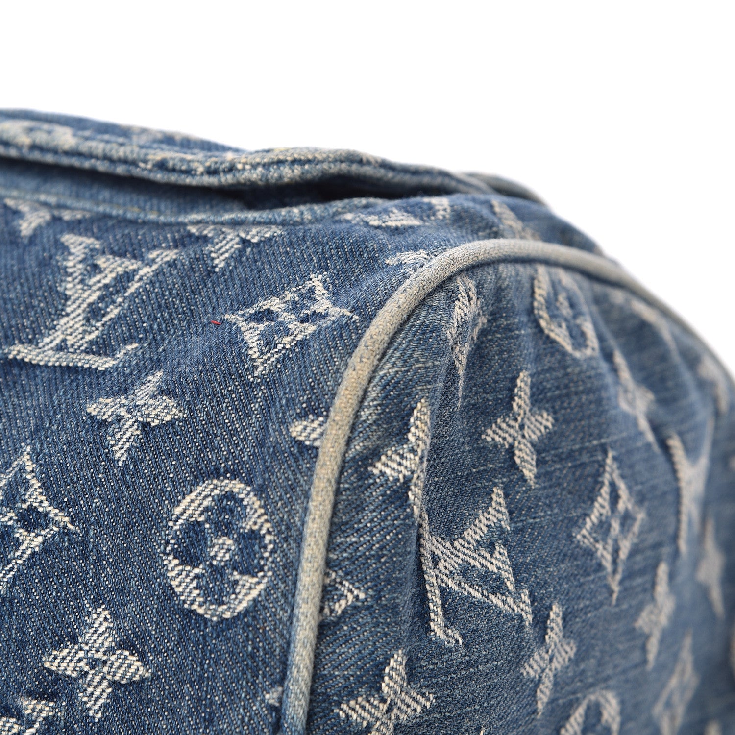 Louis Vuitton Monogram Denim Neo Speedy Blue 9 of 17