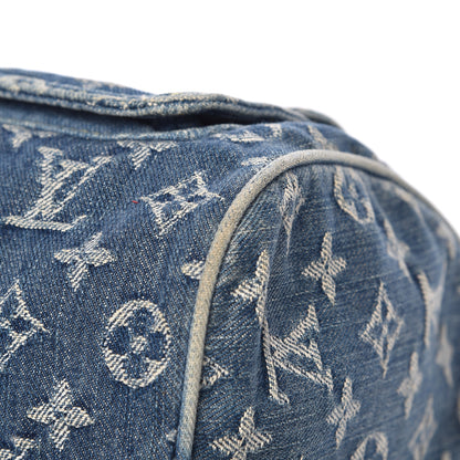 Louis Vuitton Monogram Denim Neo Speedy Blue 9 of 17