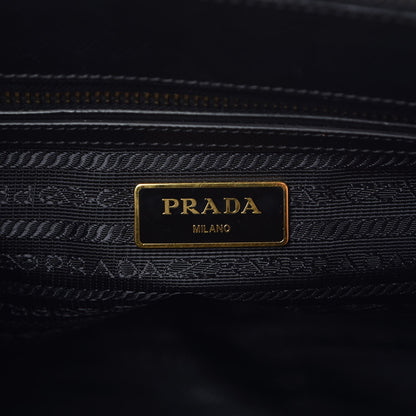 Prada Saffiano Small Galleria Double Zip Tote Black 6 of 9