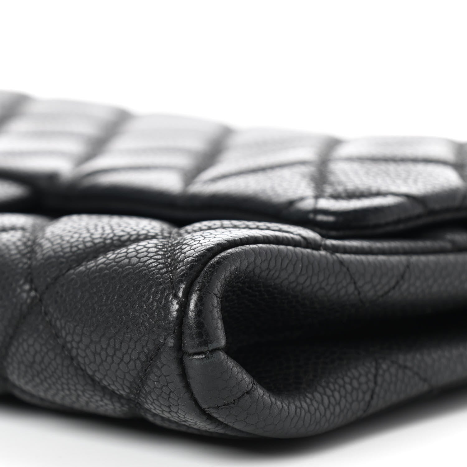 Chanel Caviar Quilted Clutch With Chain Flap Black 11 of 20