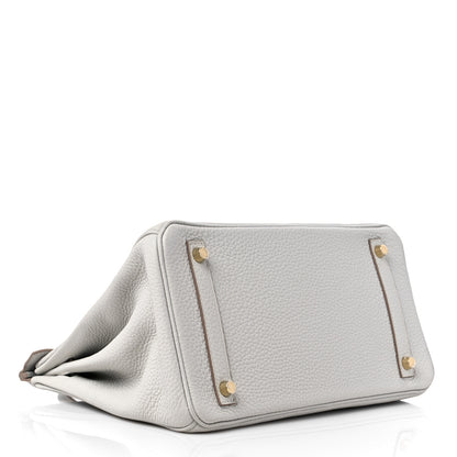 Hermes Togo Birkin 30 Gris Perle 4 of 12