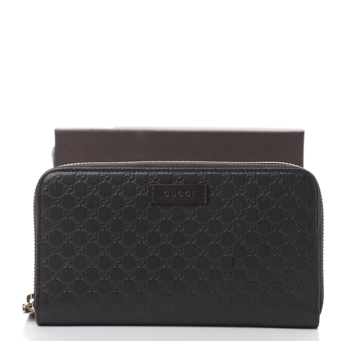 Microguccissima Zip Around Wallet Testa di Moro