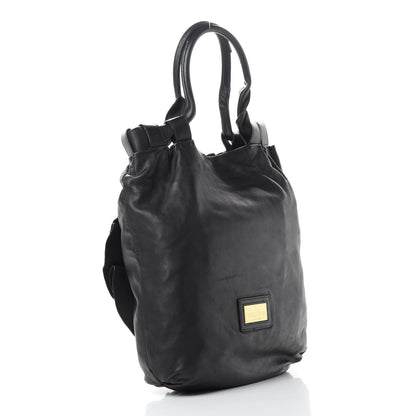 Valentino Garavani Nappa Pleated Tote Black 3 of 17