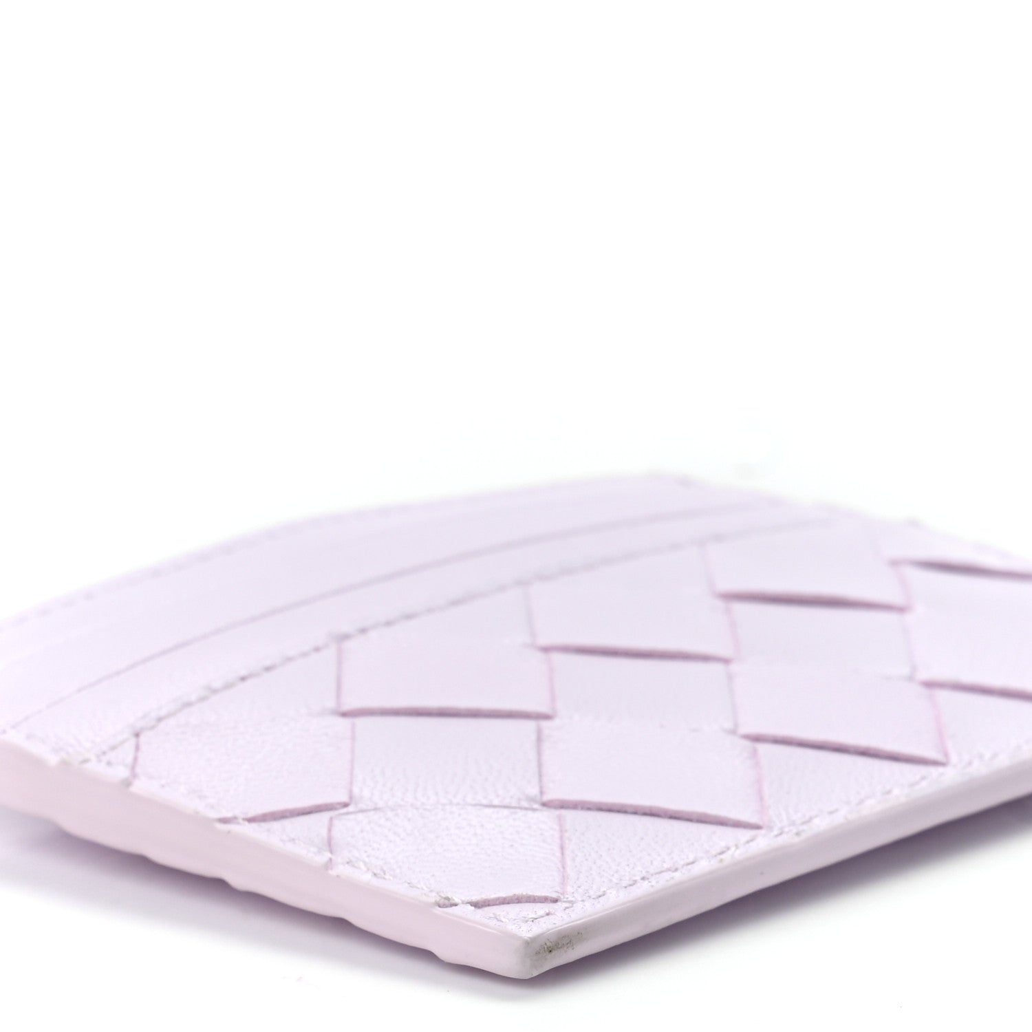 Bottega Veneta Nappa Intrecciato Card Holder Pink 11 of 13