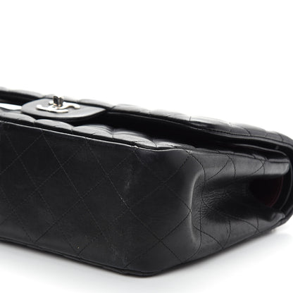 Chanel Lambskin Quilted Jumbo Double Flap Black 9 of 9