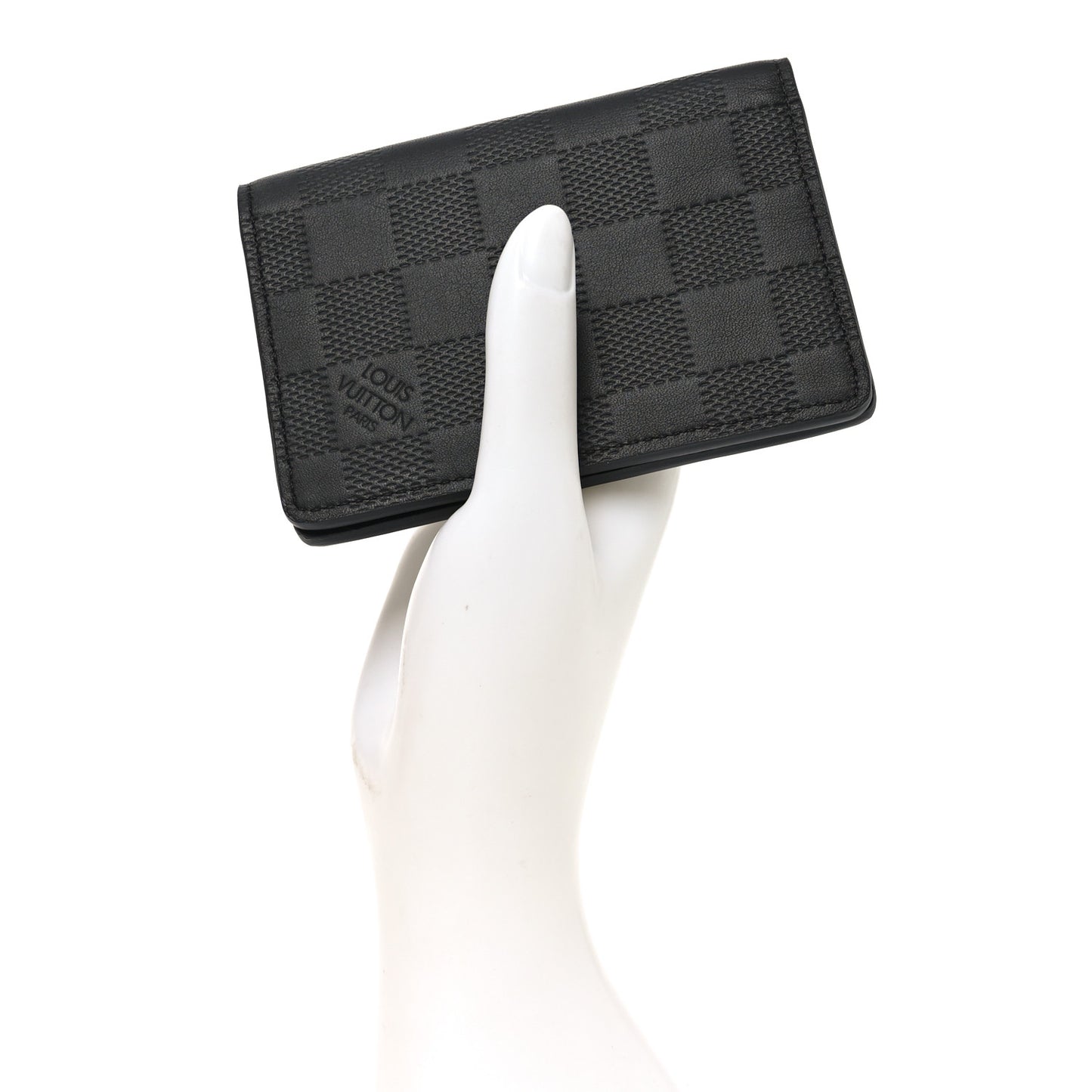 Damier Infini Pocket Organizer Black