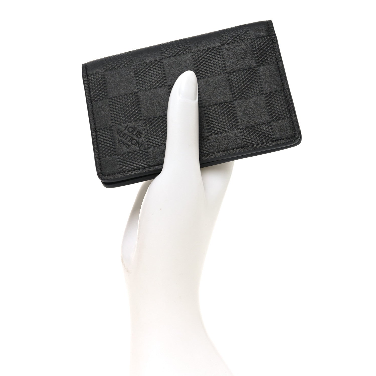Louis Vuitton Damier Infini Pocket Organizer Black 2 of 7
