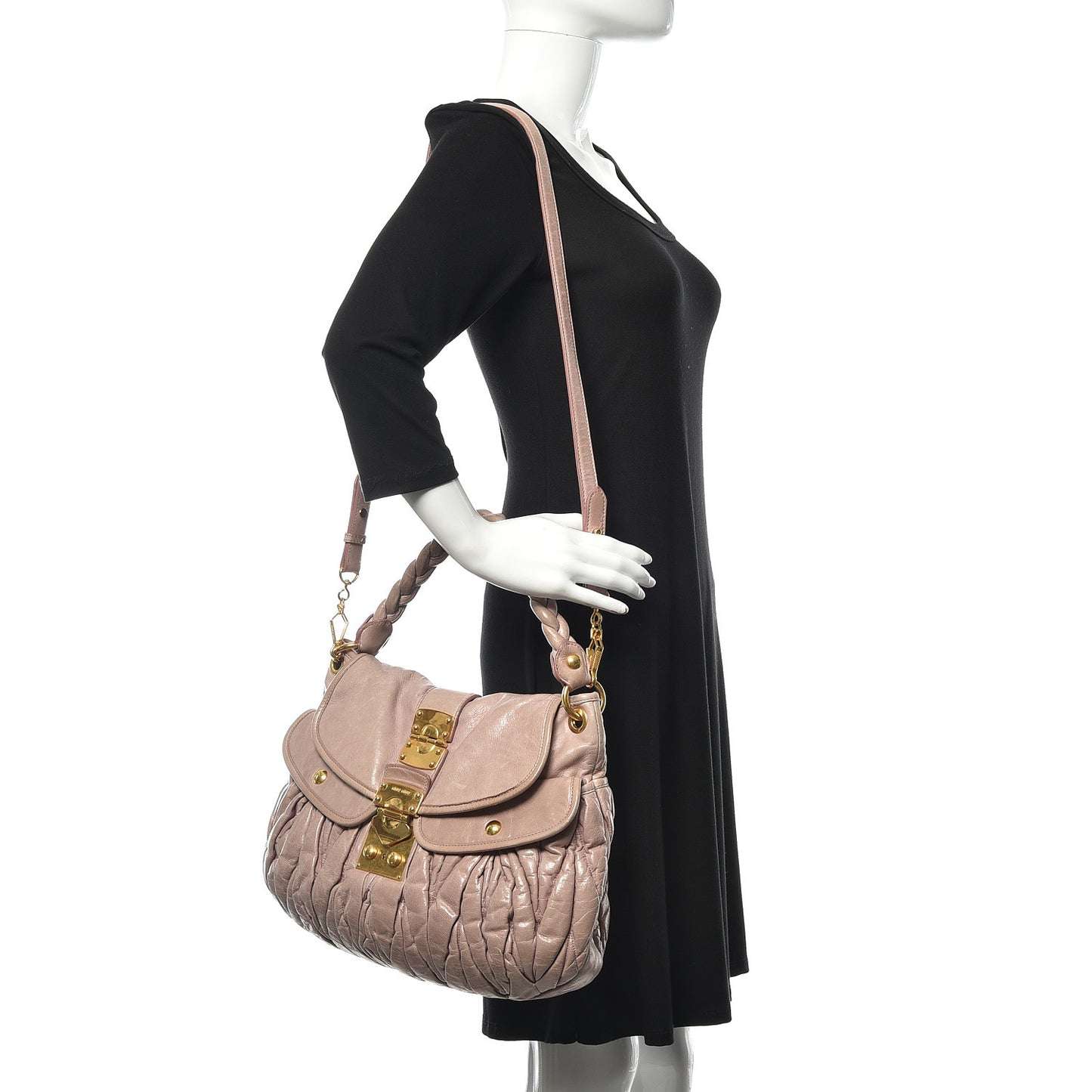 Nappa Matelasse Coffer Hobo Mughetto