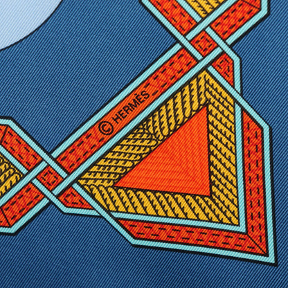 Hermes Silk Cuirs Du Desert Scarf 90 6 of 6