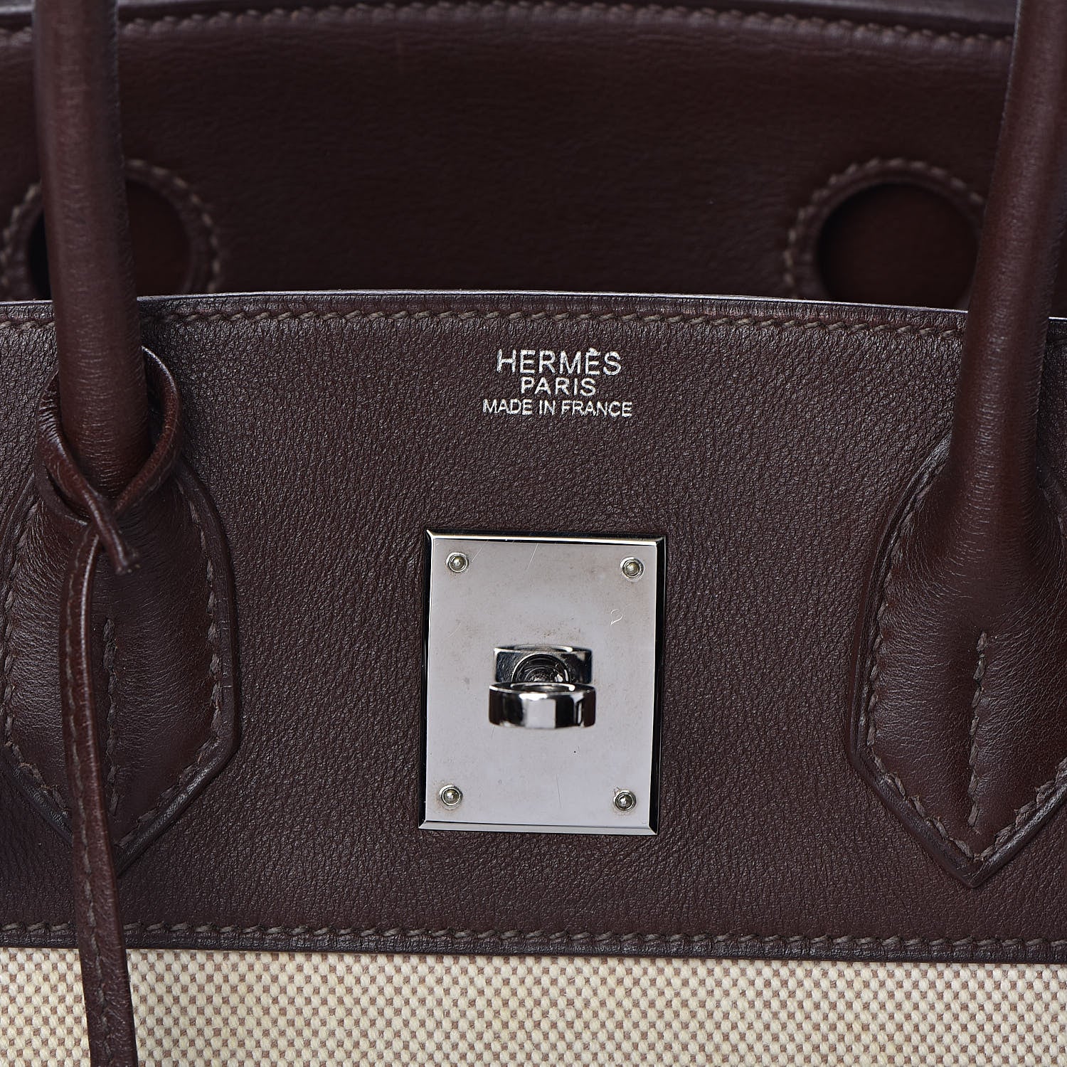 Hermes Toile Swift Birkin 30 Chocolate 19 of 31
