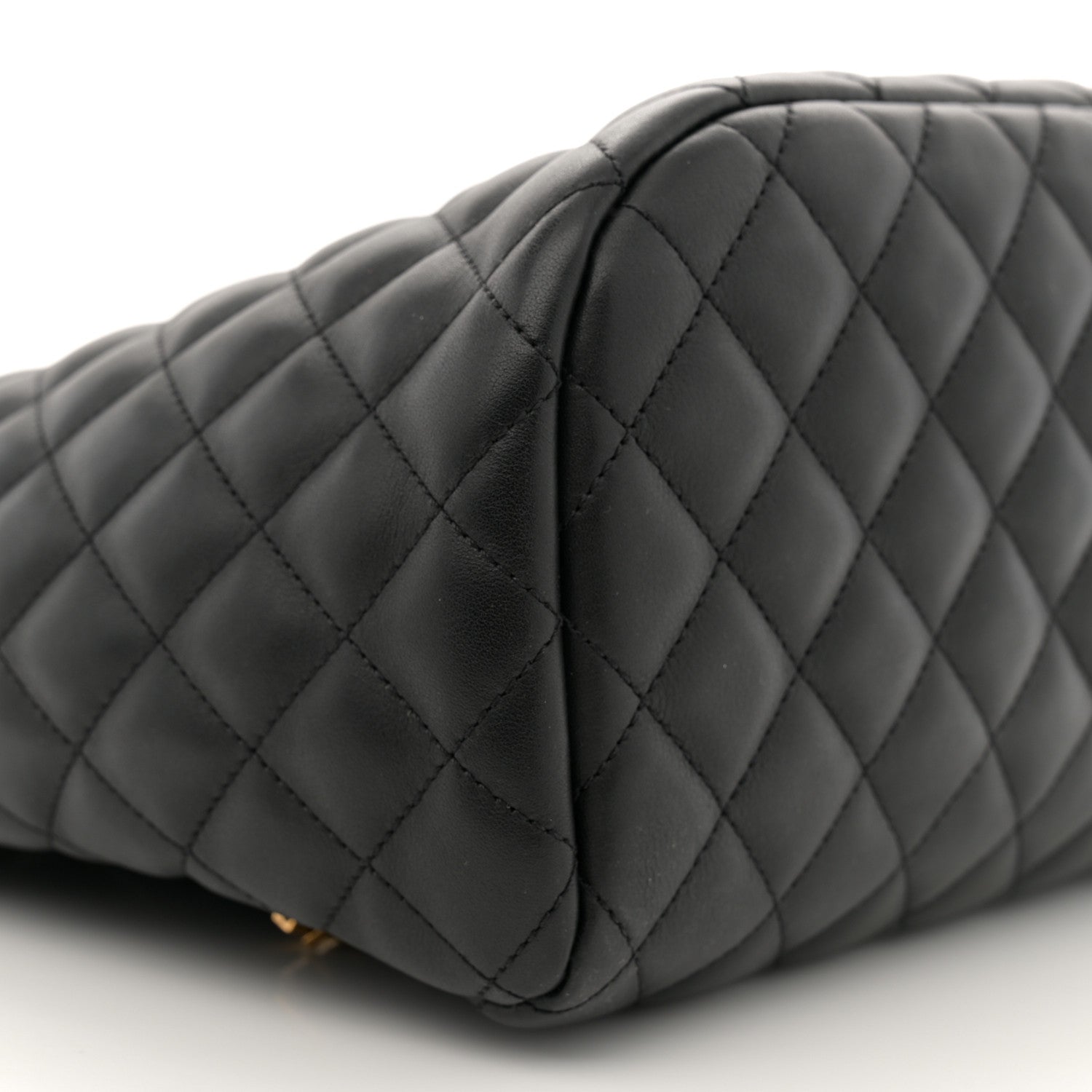 Chanel Lambskin Quilted Large Urban Spirit Backpack Black 9 of 10