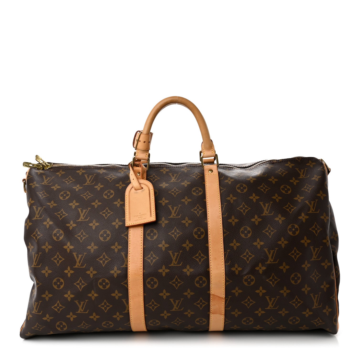 Louis Vuitton Monogram Keepall Bandouliere 55 1 of 15