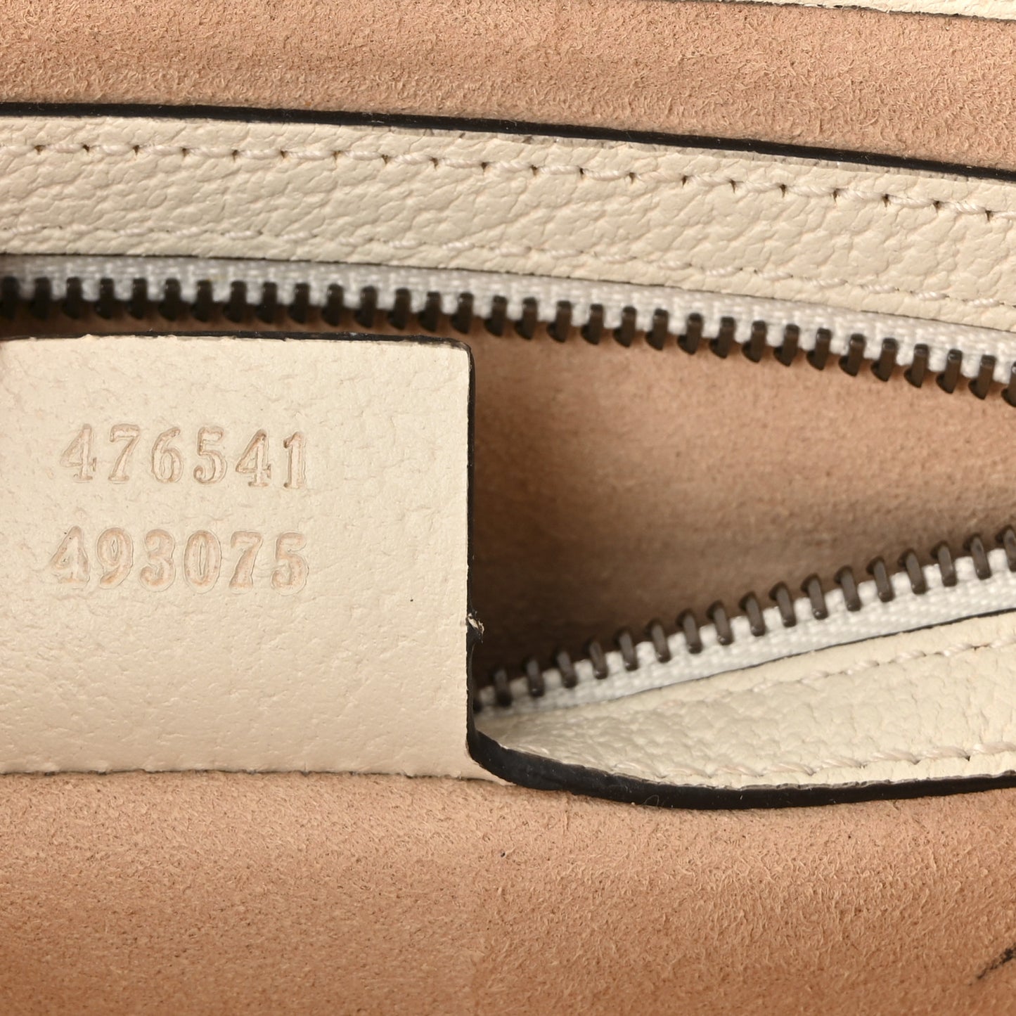 GG Supreme Monogram Small Queen Margaret Top Handle Bag White