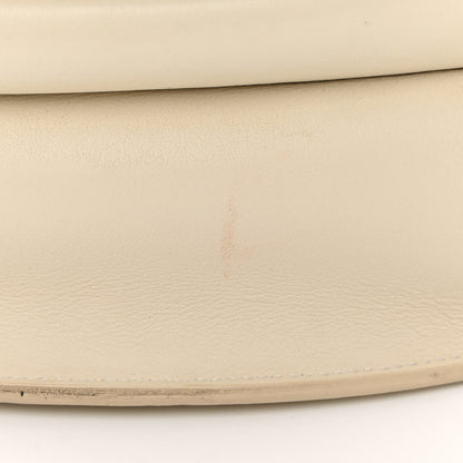 Chanel Calfskin Coco Eyelets Small Flap Bag Ivory 14 of 16
