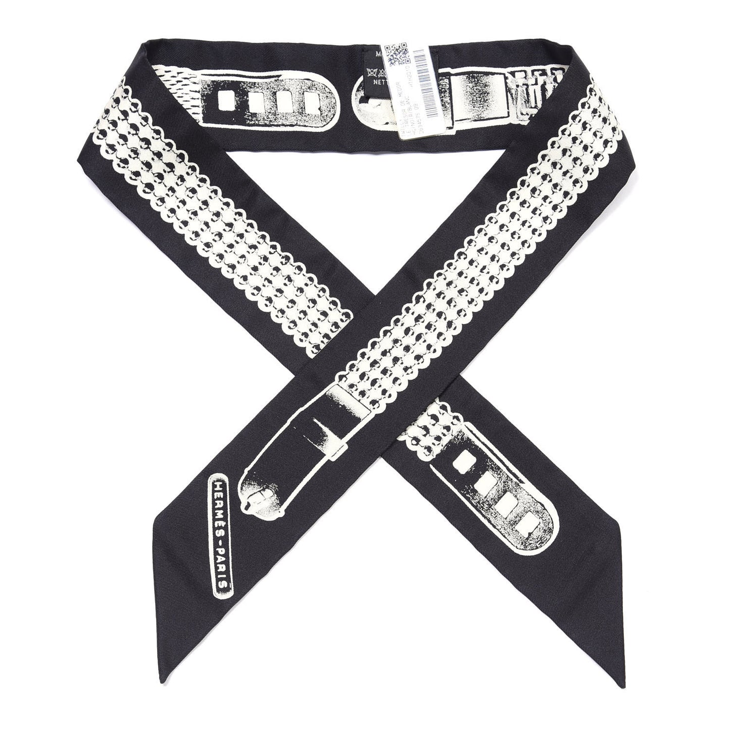 Silk Le Tresor De Medor Twilly Black White