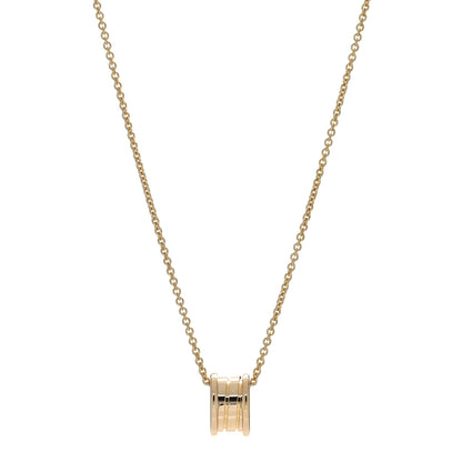 Bulgari 18K Yellow Gold B.Zero1 Pendant Necklace 1 of 5