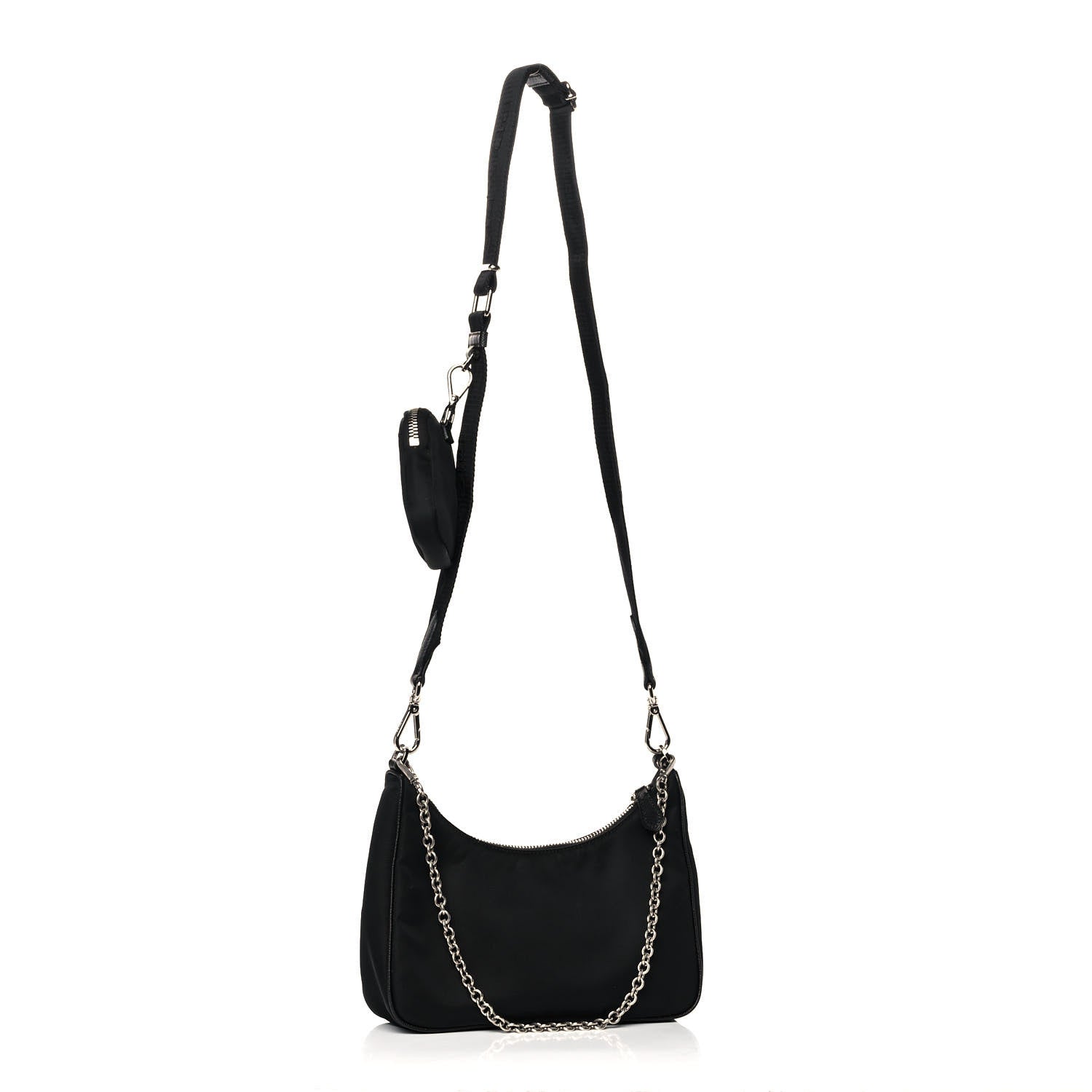 Prada Nylon Re-Edition 2005 Shoulder Bag Black 3 of 13