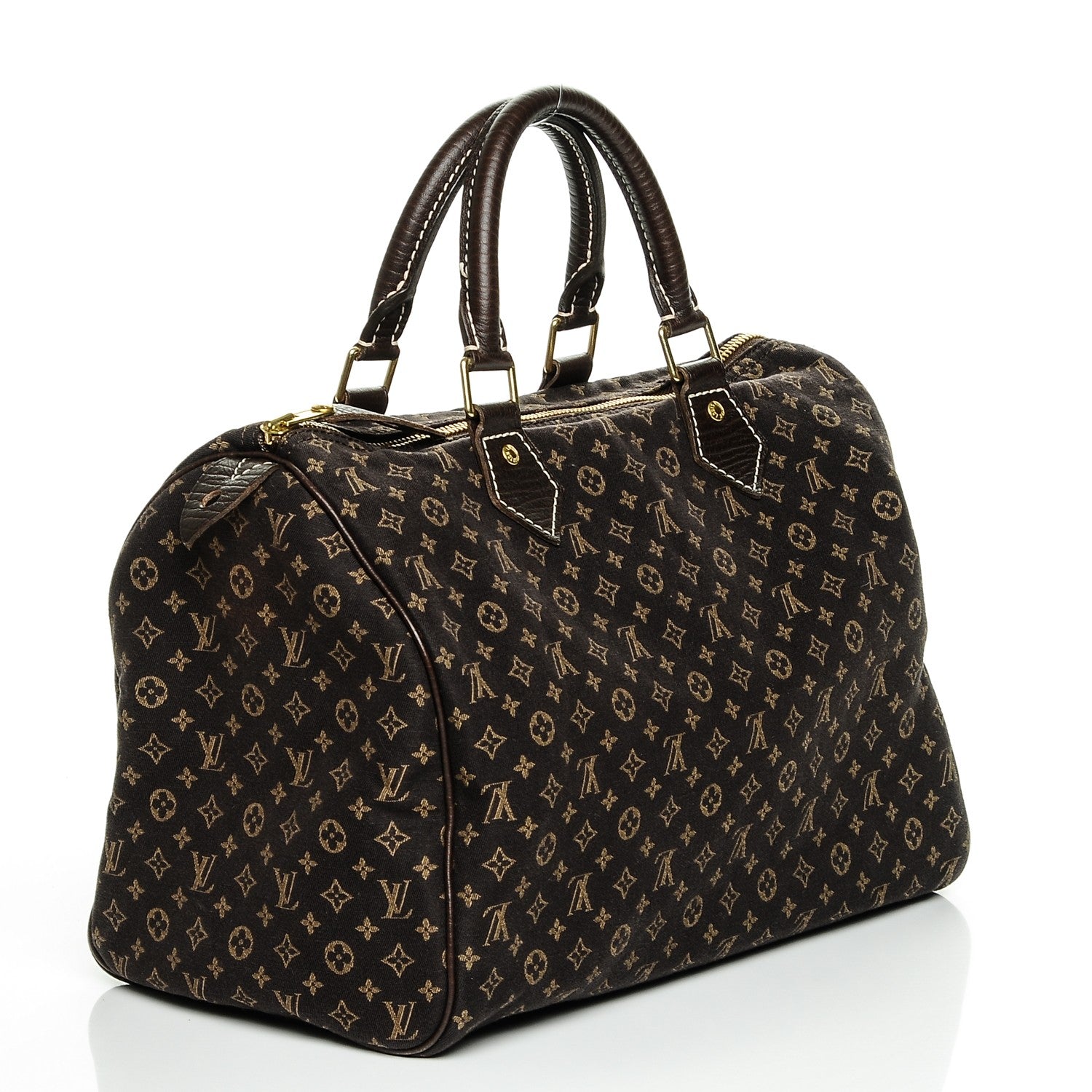 Louis Vuitton Mini Lin Speedy 30 Ebene 3 of 6