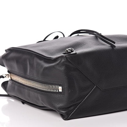 Balenciaga Veau Papier B4 Zip Around Tote Black 8 of 9