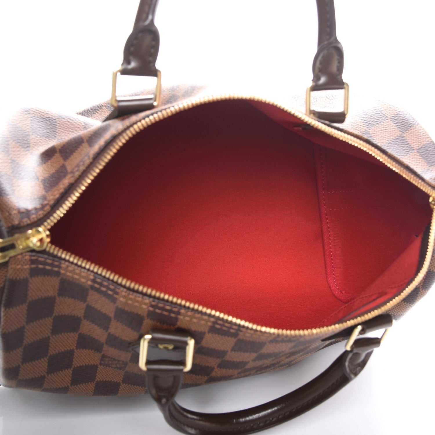 Louis Vuitton Damier Ebene Speedy Bandouliere 30 6 of 9