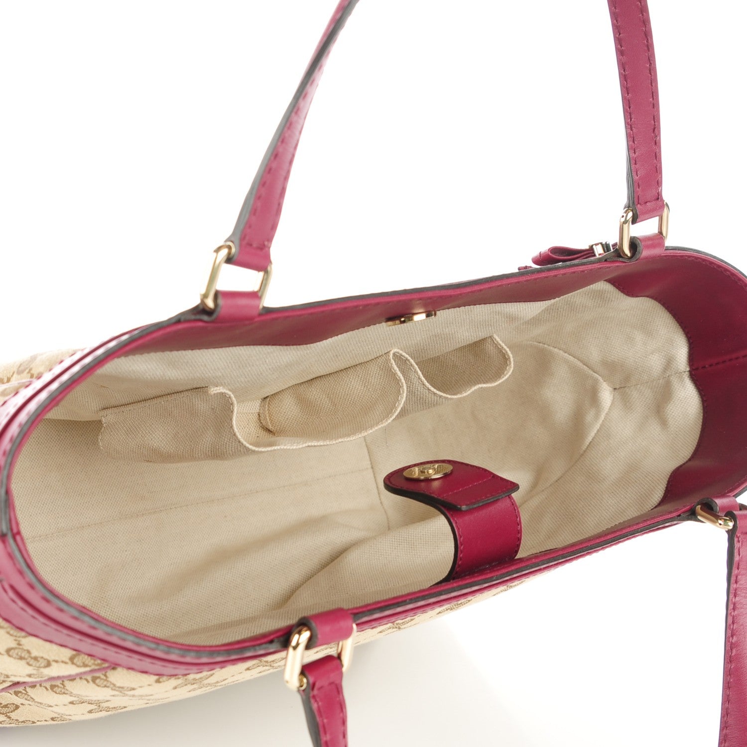 Gucci Monogram Medium Mayfair Tote Cherry 5 of 7