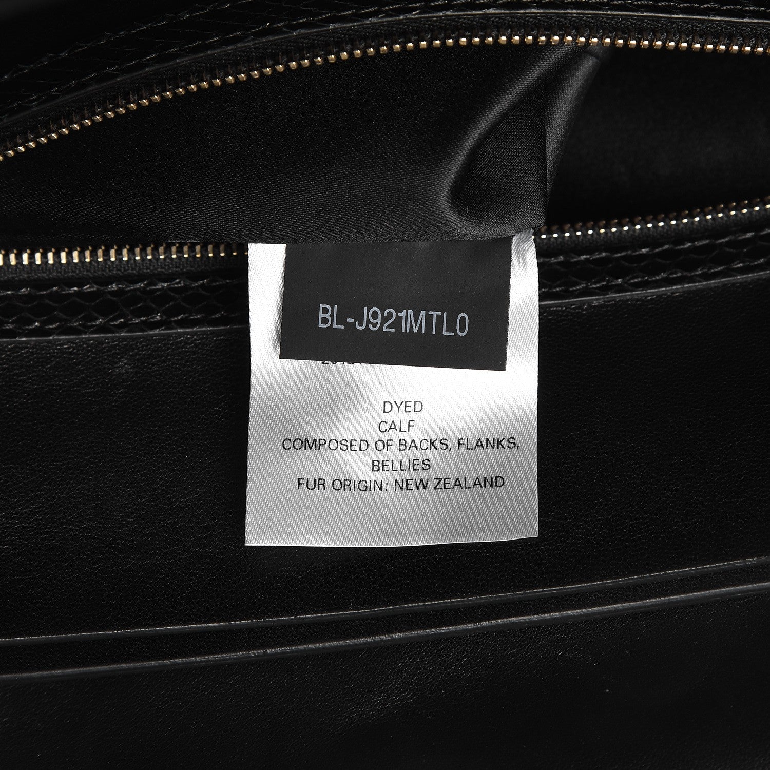 Valentino Garavani Calf Hair Snakeskin Patent Calfskin Large Mime Single Handle Bag Black 8 of 10