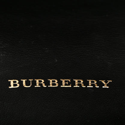 Burberry Grainy Calfskin Bridle Small Madison Buckle Bag Tan Black 6 of 9
