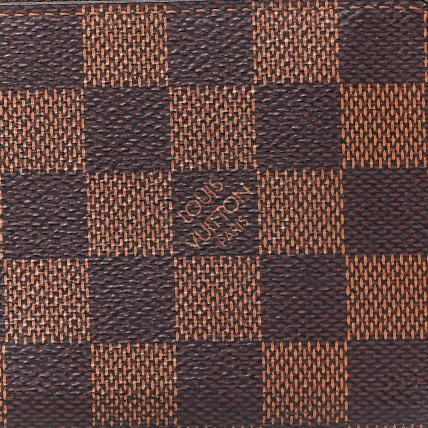 Louis Vuitton Damier Ebene Clemence Wallet Cherry 8 of 12