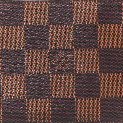 Louis Vuitton Damier Ebene Clemence Wallet Cherry 8 of 12