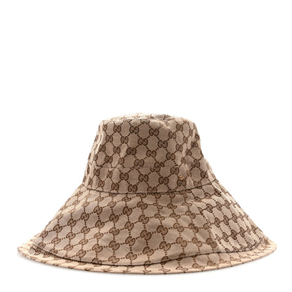 Gucci Monogram Wide Brim Hat L Beige 5 of 9