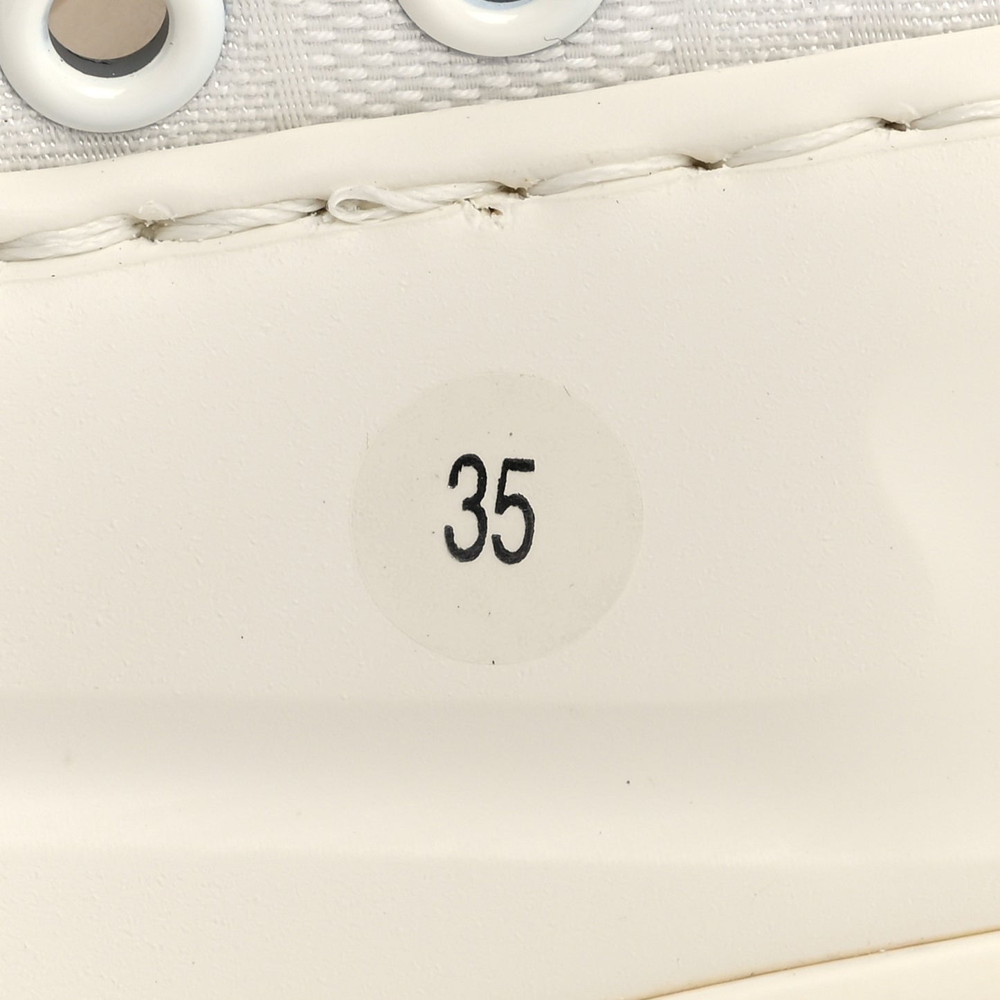 GG Monogram Womens 1977 Tennis Platform 52mm Sneakers 35 Great White Mystic White