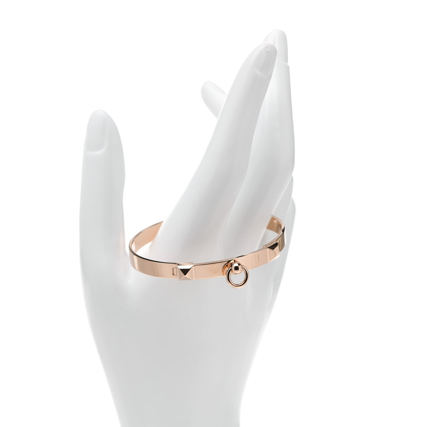 18K Rose Gold PM Collier De Chien Bracelet SH