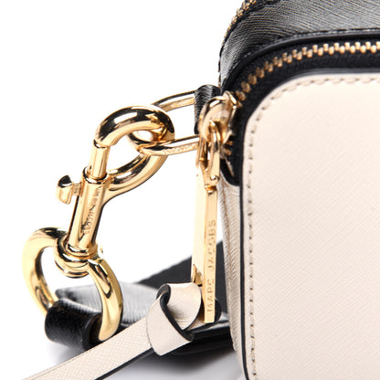 Marc Jacobs Saffiano Small Snapshot Camera Bag Cloud White Multicolor 15 of 16