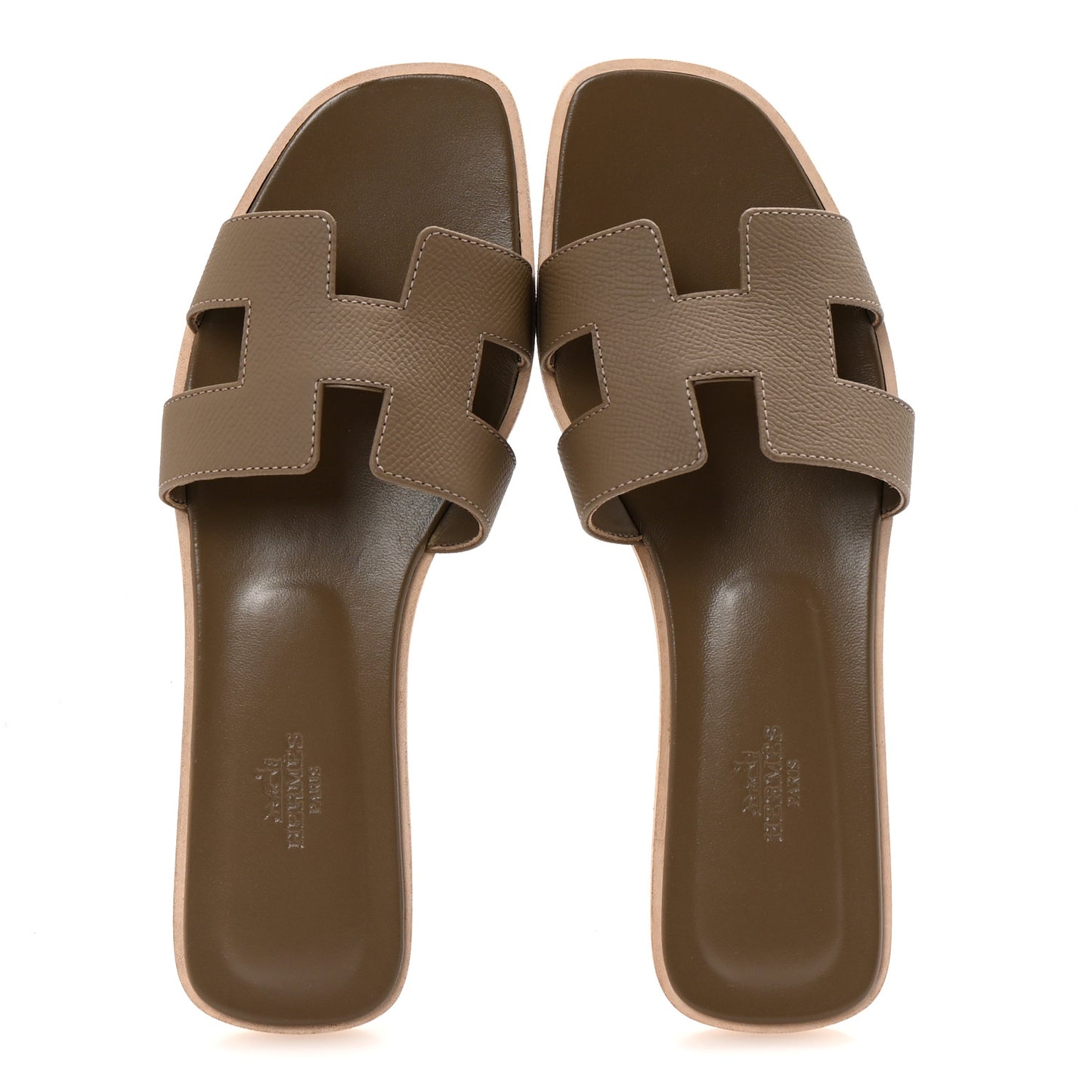 Epsom Oran Sandals 38.5 Etoupe