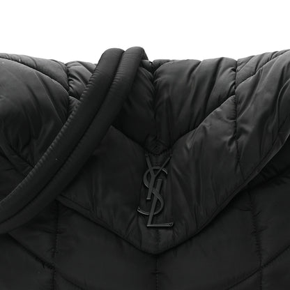 Saint Laurent Econyl Nylon Lou Puffer Messenger Black 8 of 11