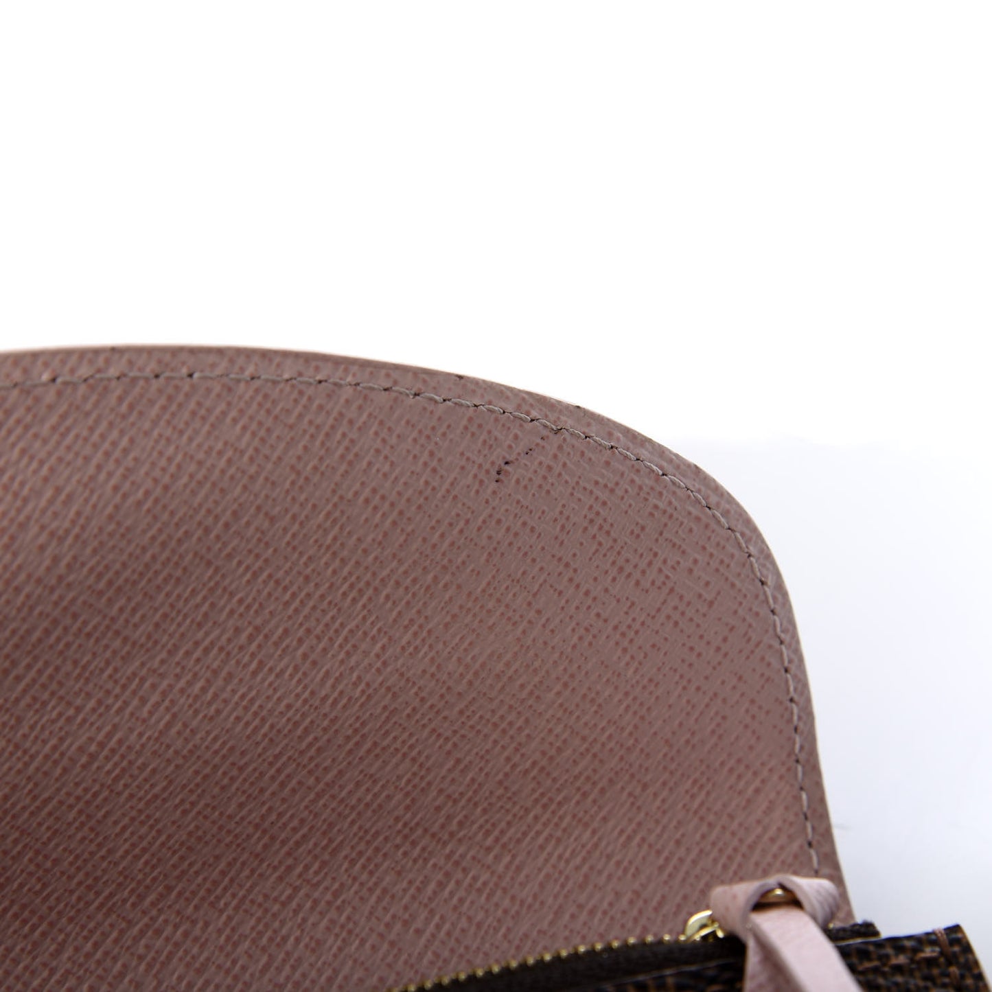 Damier Ebene Caissa Wallet Rose Ballerine