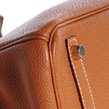 Hermes Togo Birkin 30 Gold 9 of 27