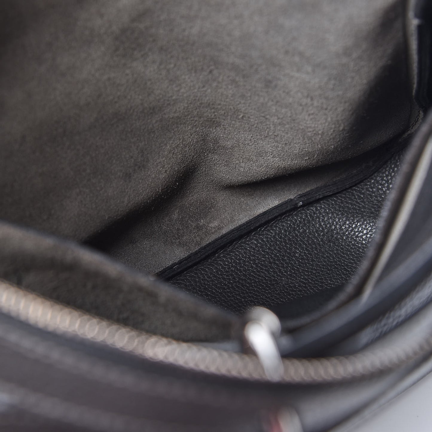 Calfskin Shoulder Bag Black